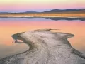 open picture: «California. Sandbar at Twilight, Mono Lake»
