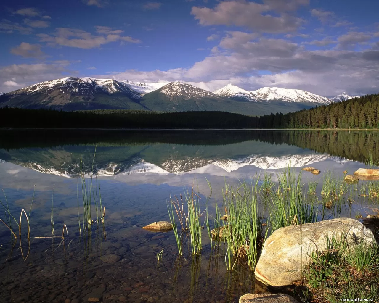 . Patricia Lake, Jasper National Park, , ,  