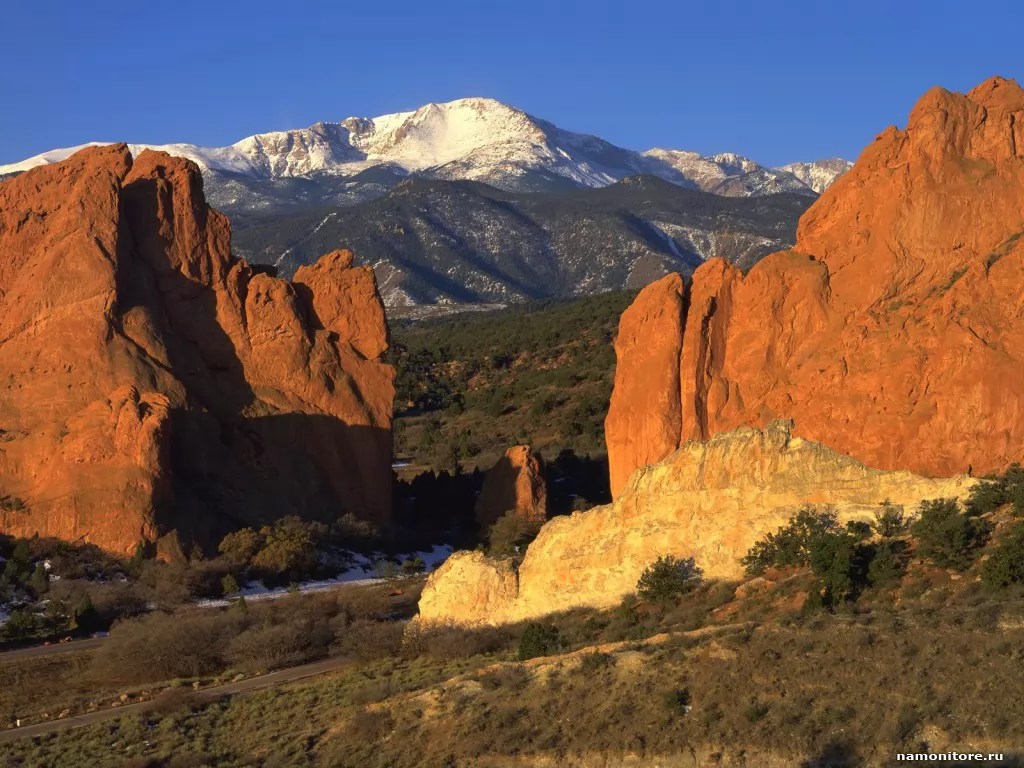 . Garden of the Gods and Pike&s Peak, , , , , ,  