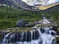 open picture: «Montana, cascade falls»