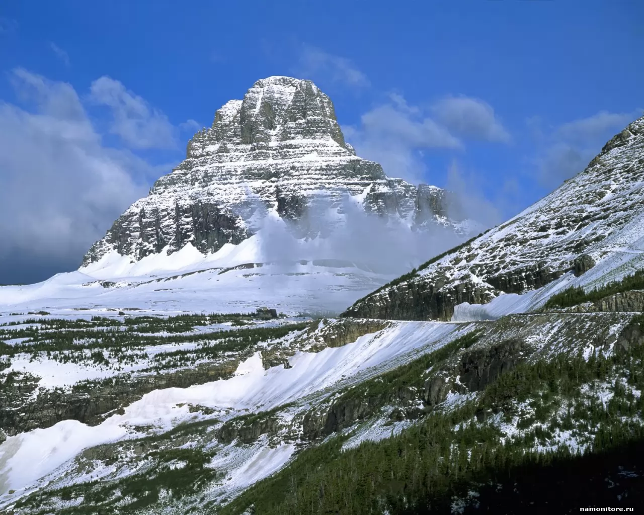 . Mount Reynolds, Glacier National Park, , ,  