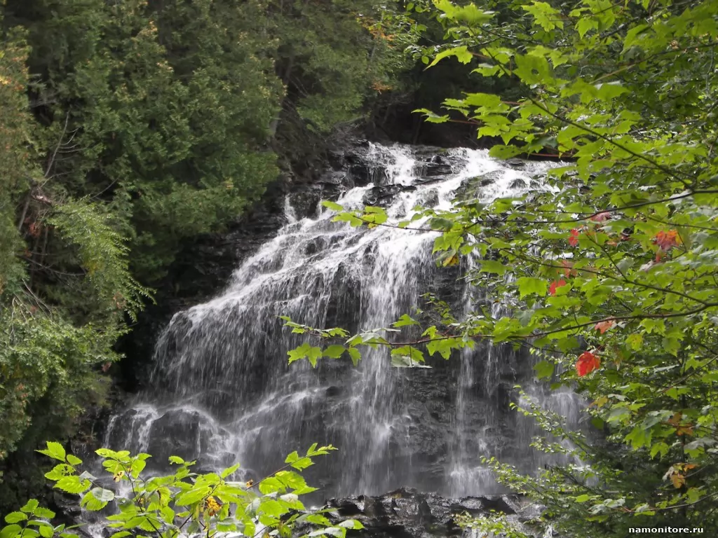 New Hampshire Waterfall, , ,  