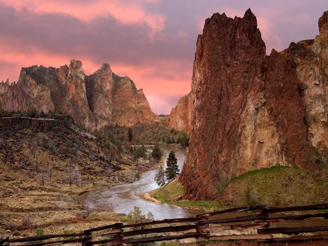. Smith Rock State Park at Sunrise, ,  
