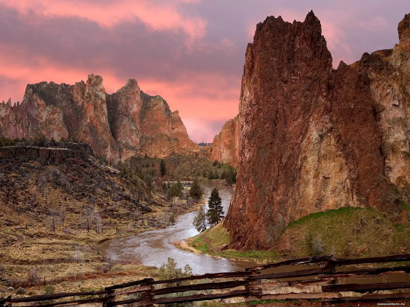 . Smith Rock State Park at Sunrise, ,  