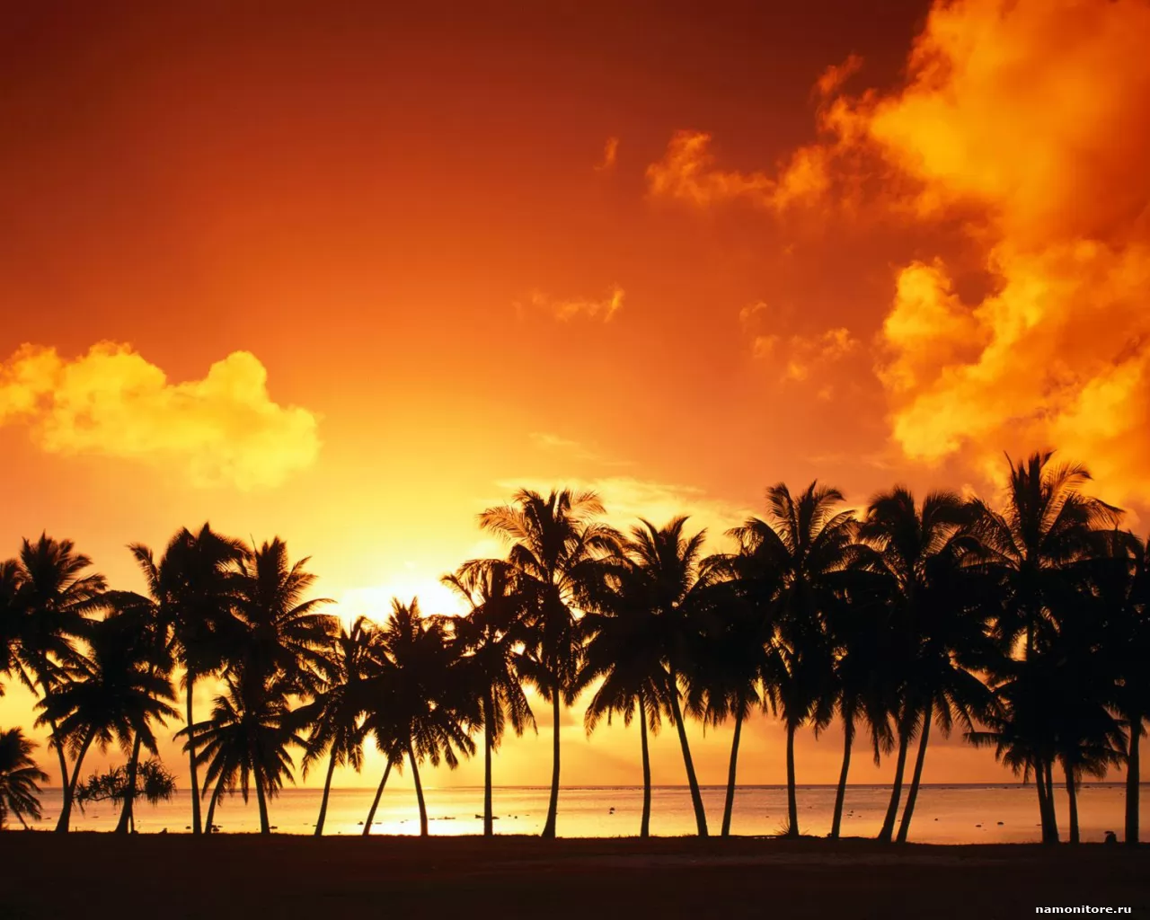  . Aitutaki Island Sunset, , , , , , , ,  