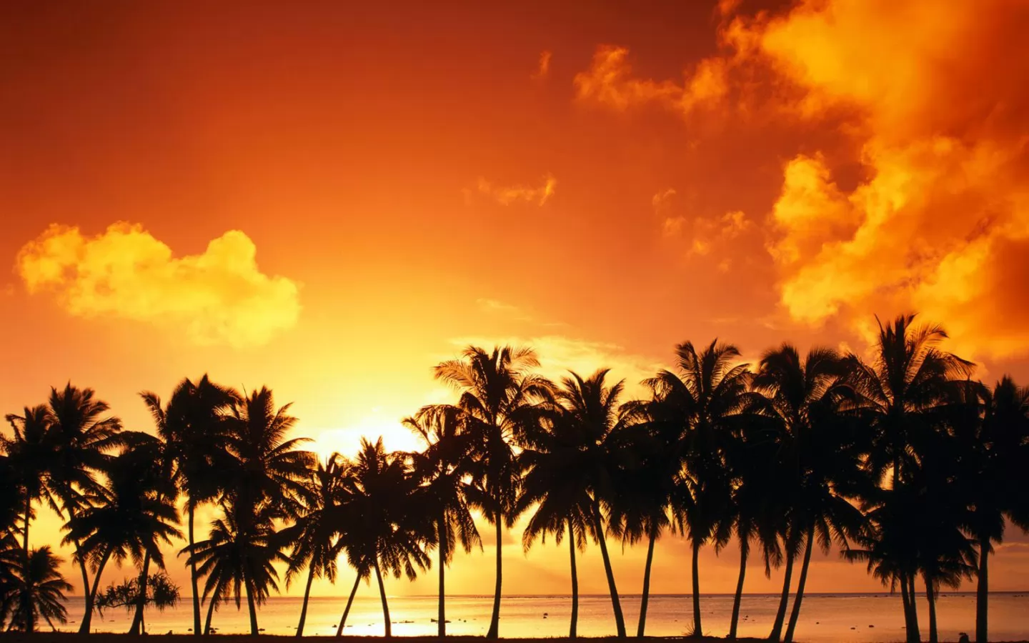  . Aitutaki Island Sunset, , , , , , , ,  