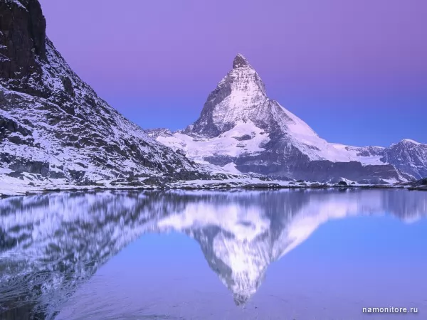 Озеро в Швейцарии, Природа
