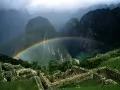open picture: «Peru. Rainbow Over Machu Picchu»