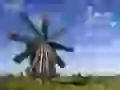 Windmill in village Volkostrov on Onega
