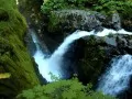 open picture: Falls and rough greens