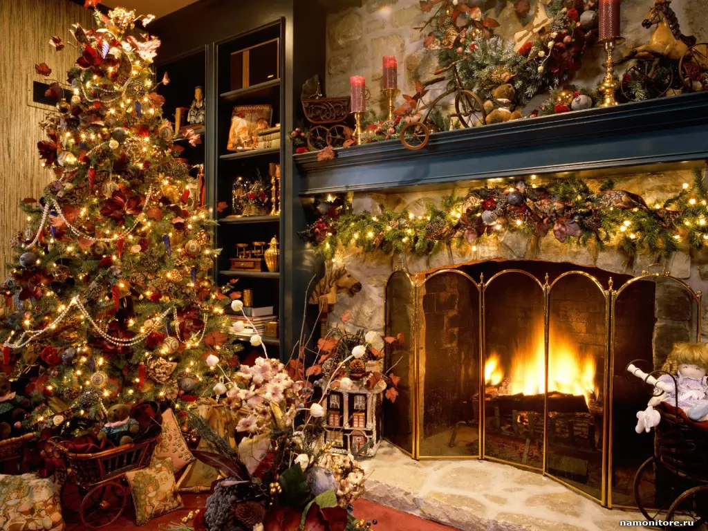 Рождественская елка, Новый год, праздники х