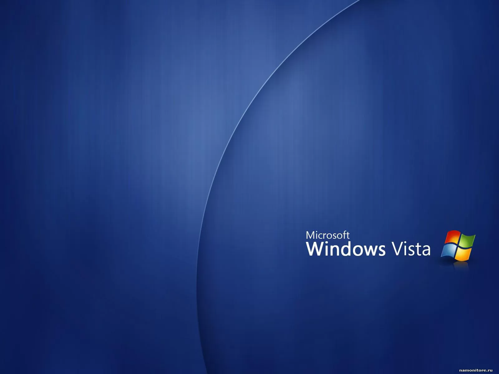Windows Vista, компьютеры и программы, рисованное, синее х