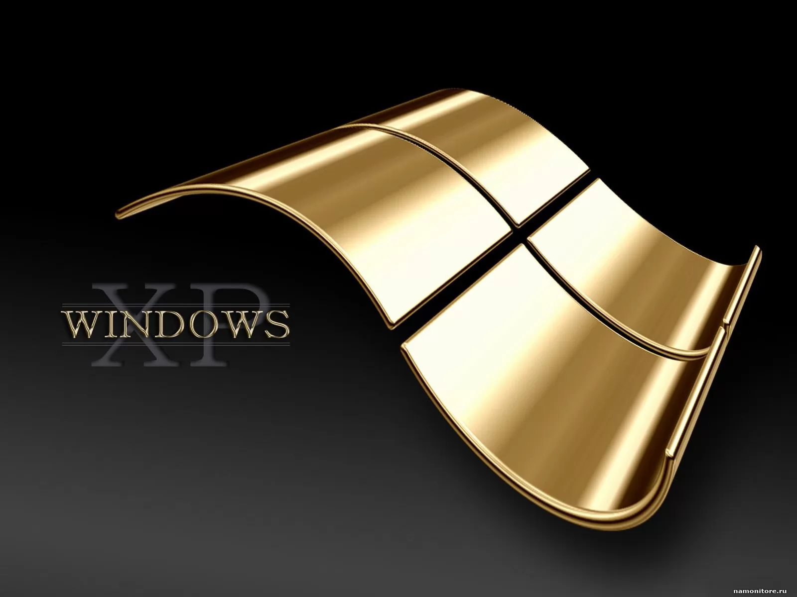 Windows золото, золотистое, компьютеры и программы, рисованное, чёрное х