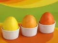 обои для рабочего стола: «Оранжевые яйца»