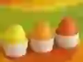 Orange eggs
