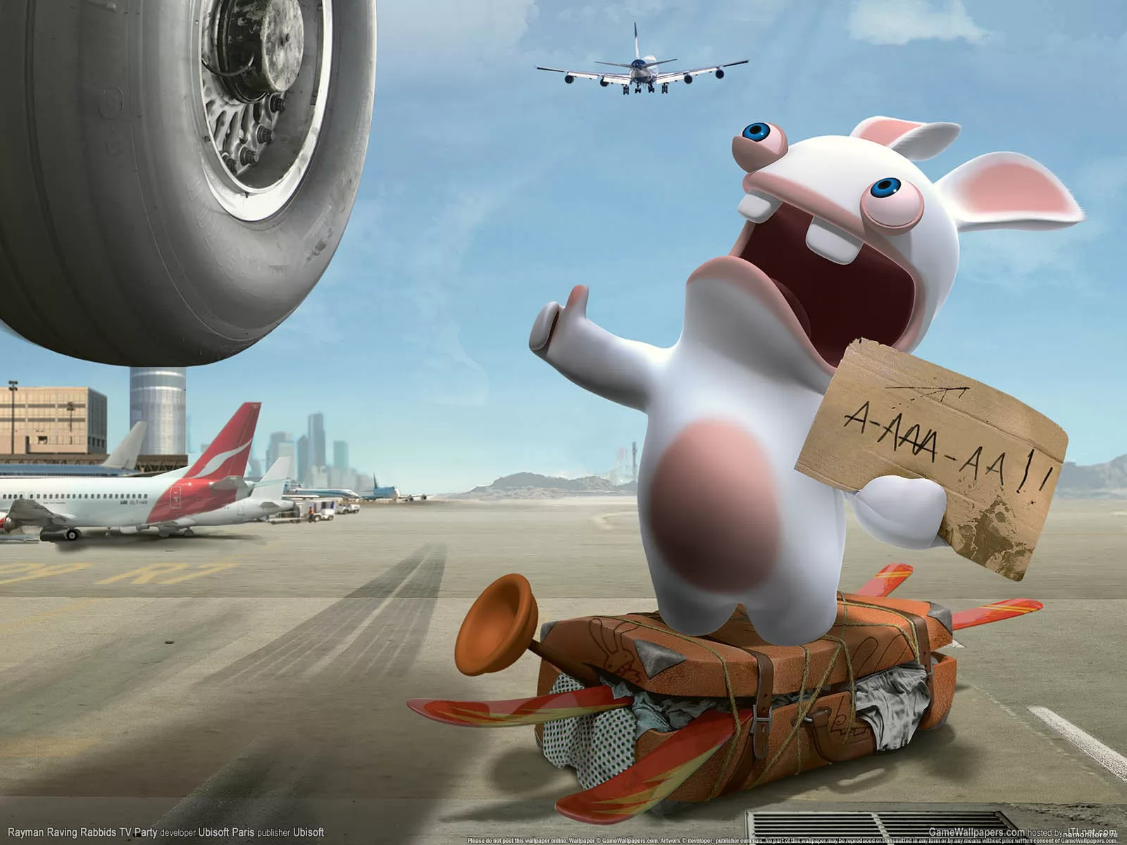 Rayman Raving Rabbids 2, 3D, , , ,  
