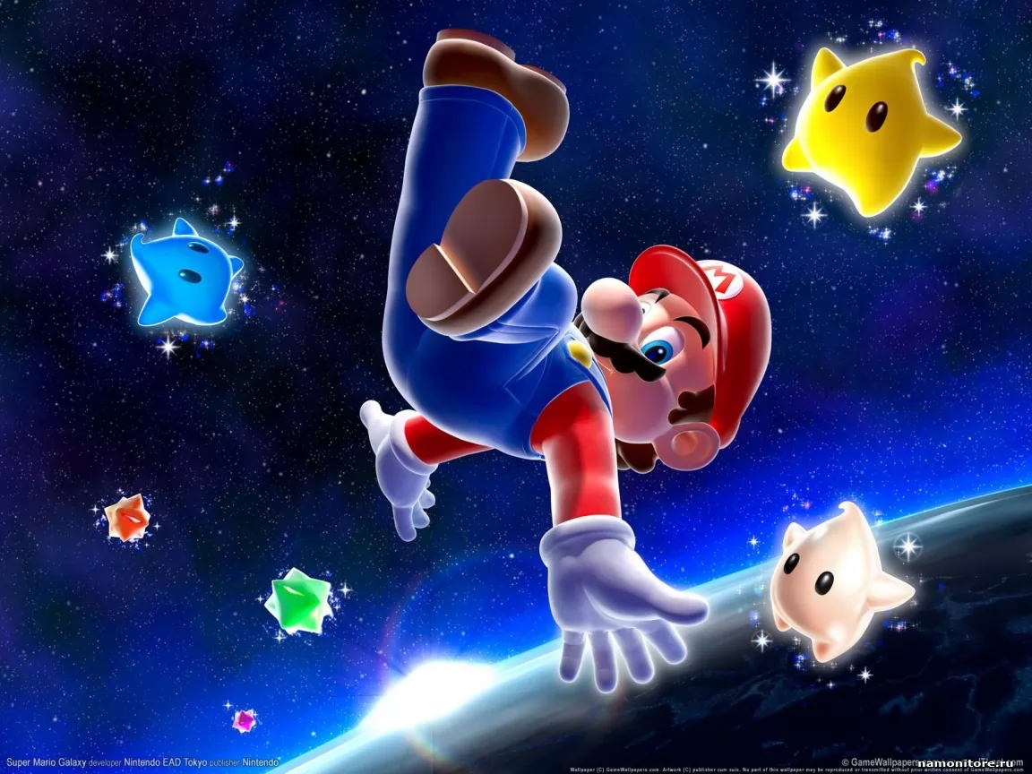 Super Mario Galaxy, ,  ,  