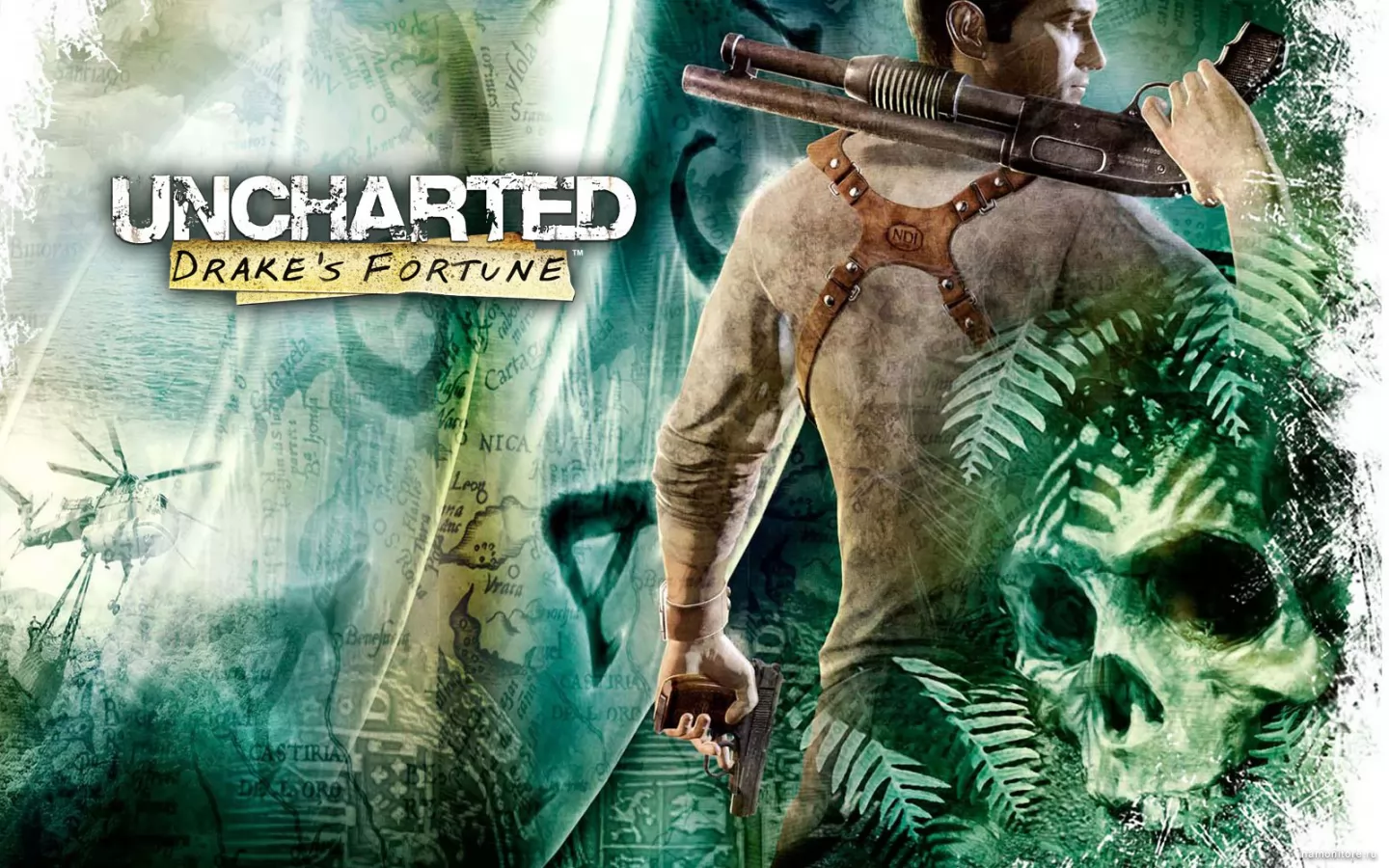 Uncharted: Drake&s Fortune, зеленое, кинофильмы х