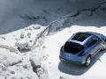 обои для рабочего стола: «Синий Renault Egeus-Concept на снегу»