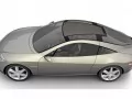 выбранное изображение: «Серо-серебристый Renault Fluence-Concept сверху»