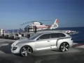 Rinspeed and a helicopter platform at the sea