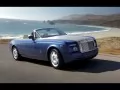 обои для рабочего стола: «Rolls Royce Phantom на берегу моря»
