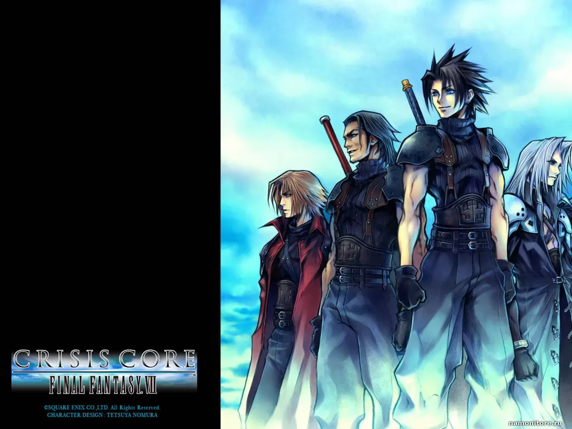 Crisis Core: Final Fantasy VII, аниме, компьютерные игры, оружие х