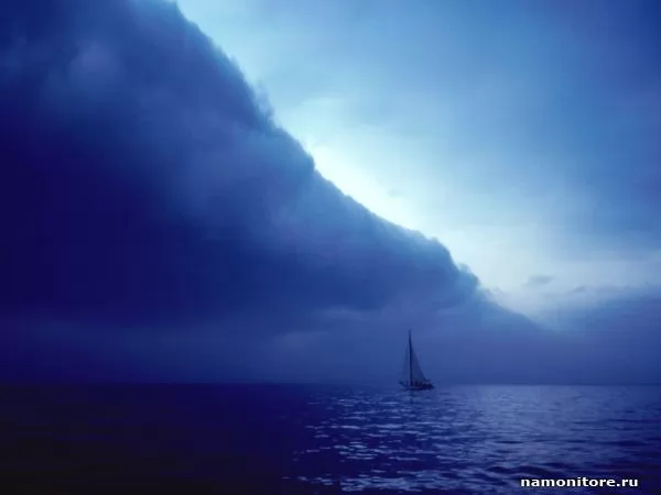 Storm sky, Sailing vessels, Yachts