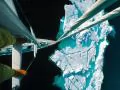 At an iceberg