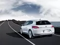 Volkswagen Scirocco on road
