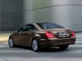 Mercedes-Benz S-Class rushes on road