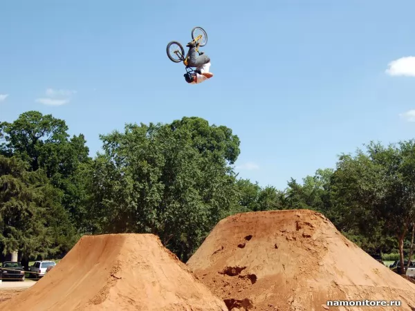 BMX. Front Flip, 
