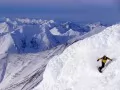 The Snowboard. Ryder on descent