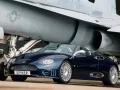 Spyker C8-Spyder at the plane