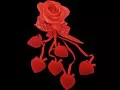 обои для рабочего стола: «Роза и сердечки»