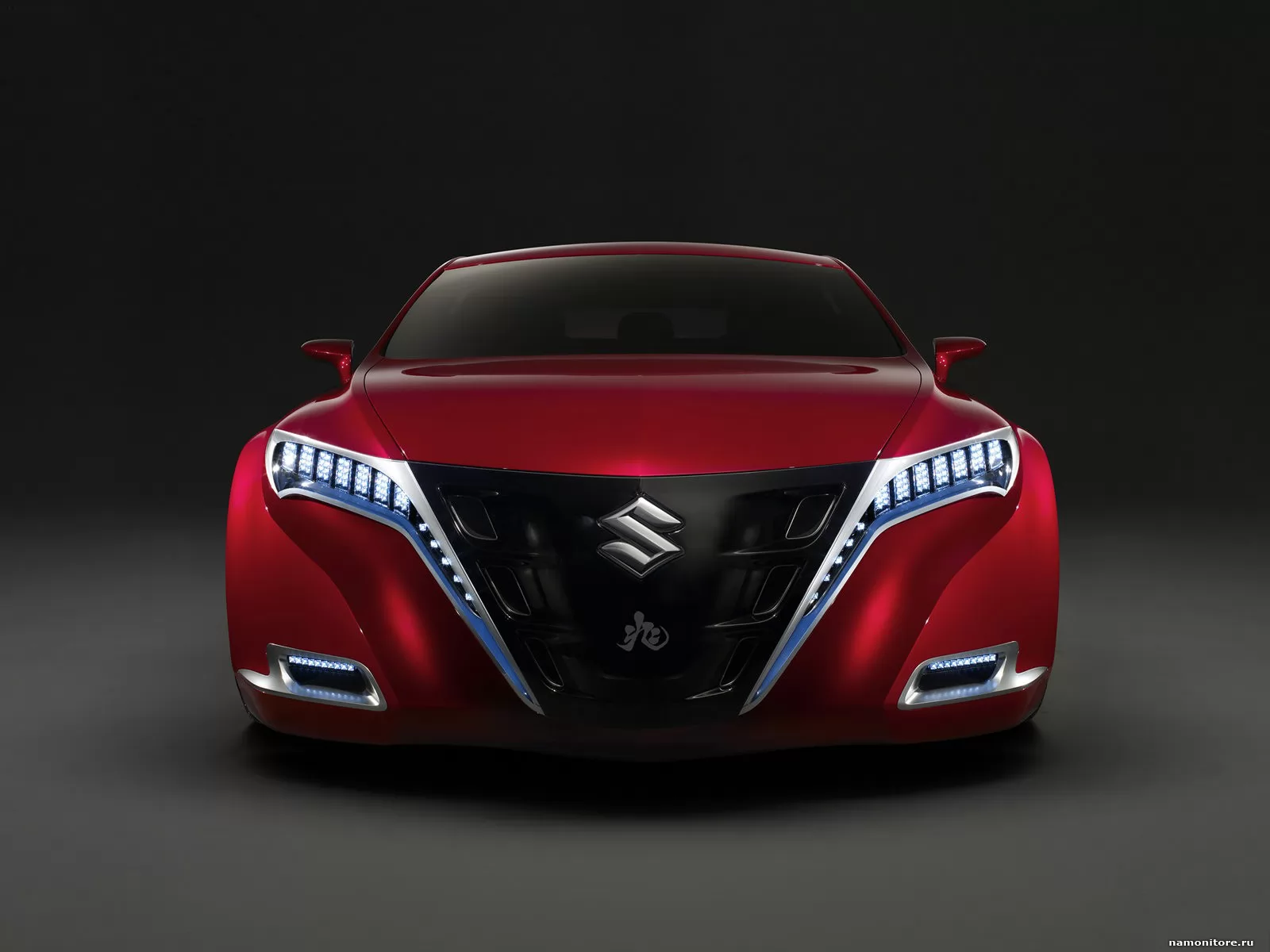 Suzuki Kizashi Concept, Suzuki, автомобили, концепт, красное, техника х
