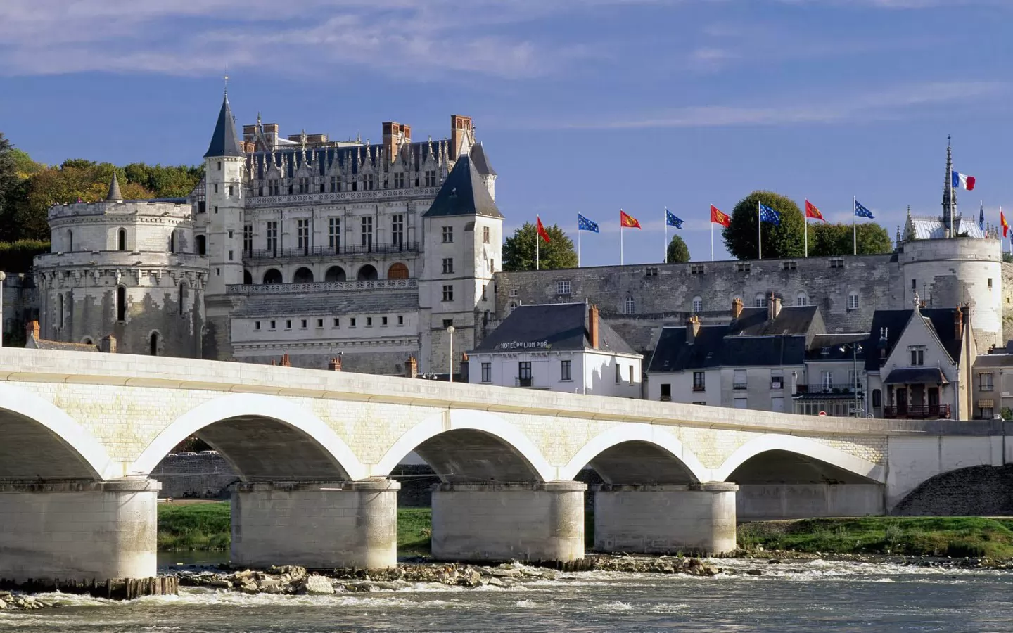 . Chateau d&Amboise and Bridge,   , ,  