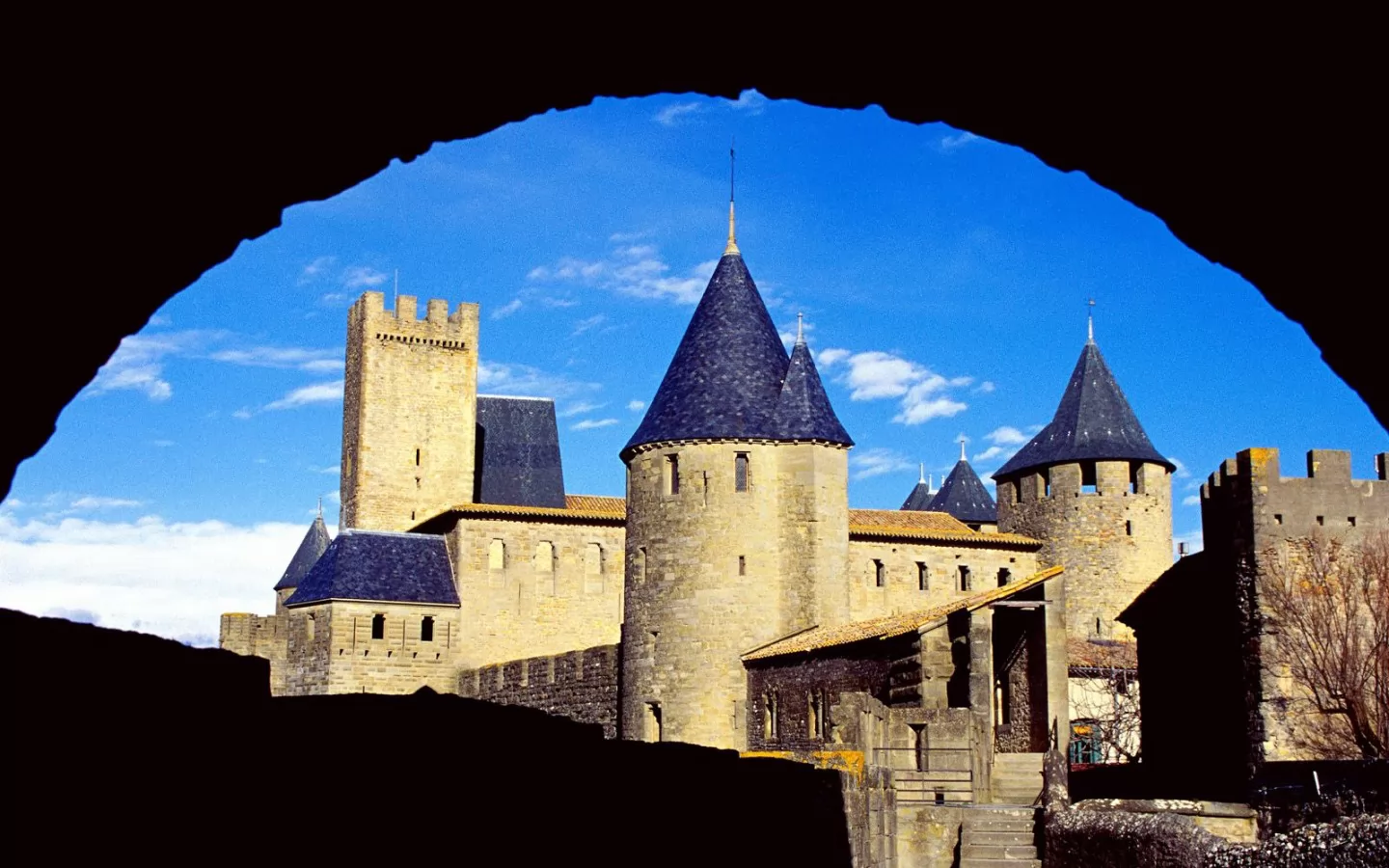 . Comtal Castle, Carcassonne,   , , ,  
