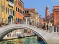 обои для рабочего стола: ««Горбатый» белый мост, Венеция»