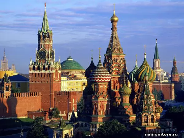 Moscow, the Kremlin, Cities and the countries