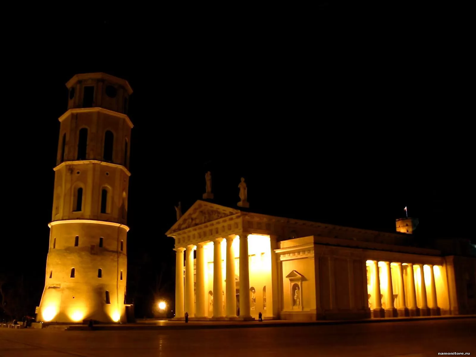 Пизанская башня, античность, города и страны, Европа, Италия, ночь х