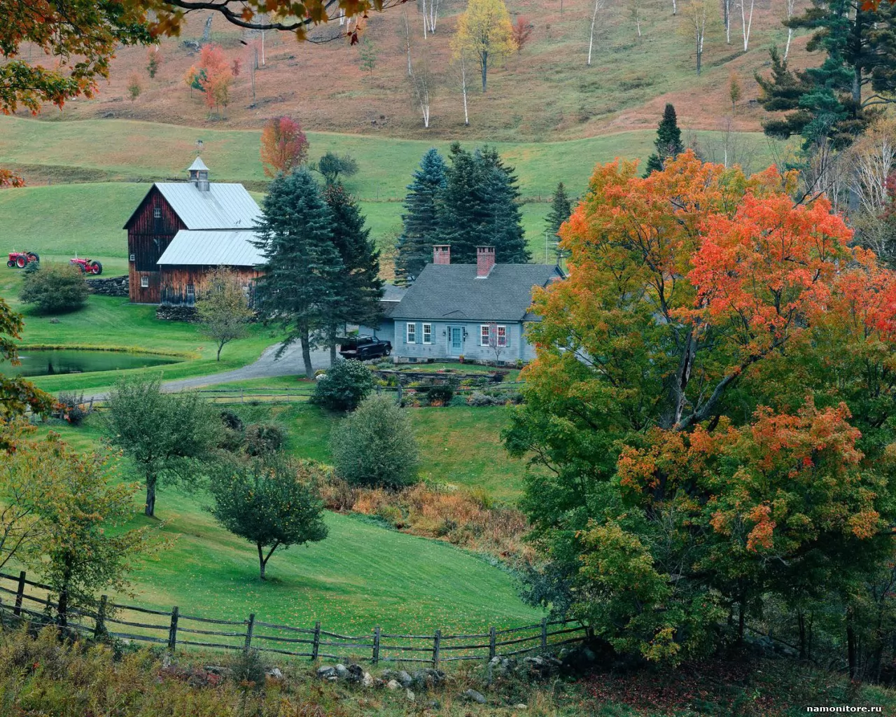 . Sleepy Hollow Farm in Autumn, ,   ,  