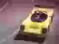 Yellow Ultima Can-Am from above