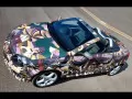 cheerfully decorated Vauxhall Tigra-Giles-Deacon