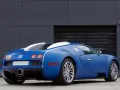 обои для рабочего стола: «Bugatti Veyron Bleu Centenaire»