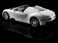open picture: «Silvery Bugatti Veyron Grand Sport with open top»