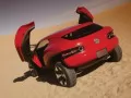 выбранное изображение: «Красный Volkswagen Concept-T, внедорожник будущего»
