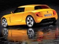 обои для рабочего стола: «Жёлтый Volkswagen Ecoracer-Concept»