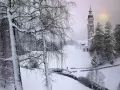 обои для рабочего стола: «Австрия, зима в Тироле»
