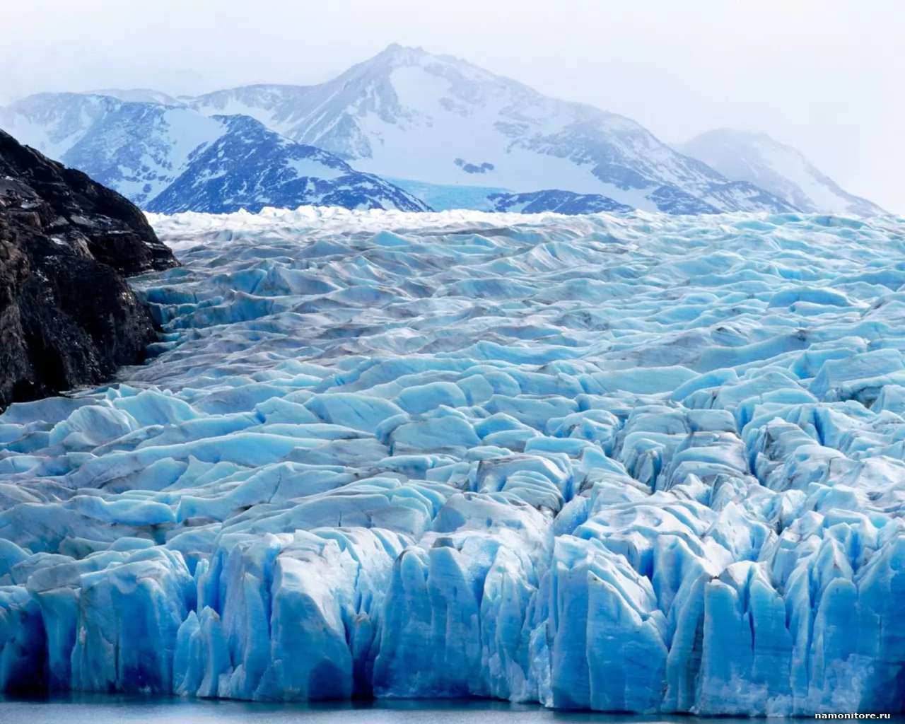 . Grey Glacier, Torres del Paine National Park, , , ,  